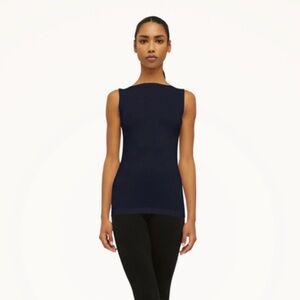 Wolford NWT Aurora Sleeveless Top (C2C) - Admiral in size XS